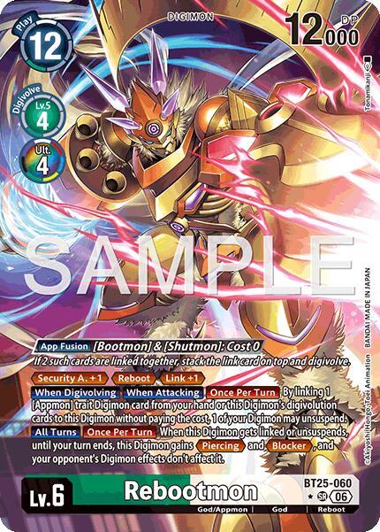 BT25-060 Rebootmon Alternate Art Single