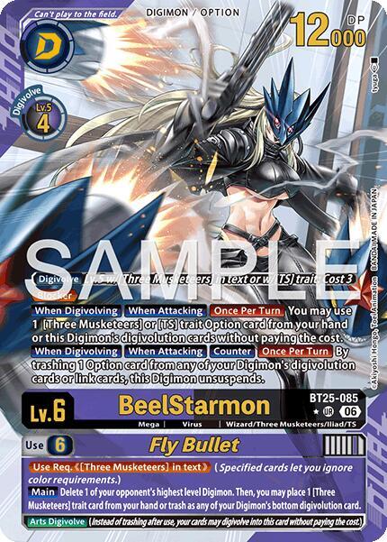 BT25-085 BeelStarmon Fly Bullet Alternate Art Single