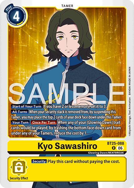 BT25-088 Kyo Sawashiro Single