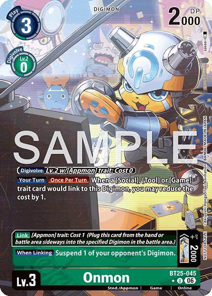 BT25-045 Onmon Full Art Single