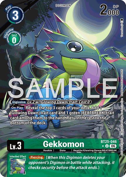 BT25-046 Gekkomon Full Art Single