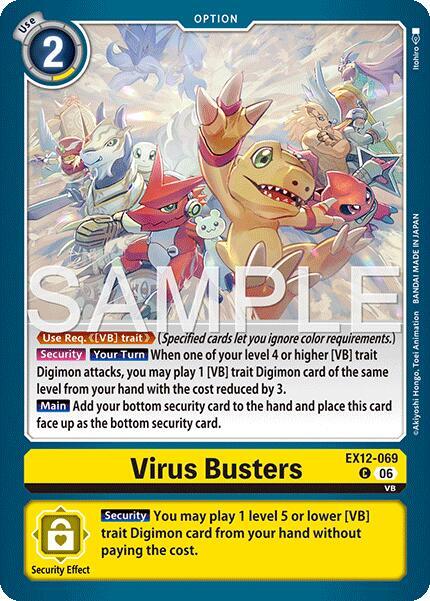 EX12-069 Virus Busters Single