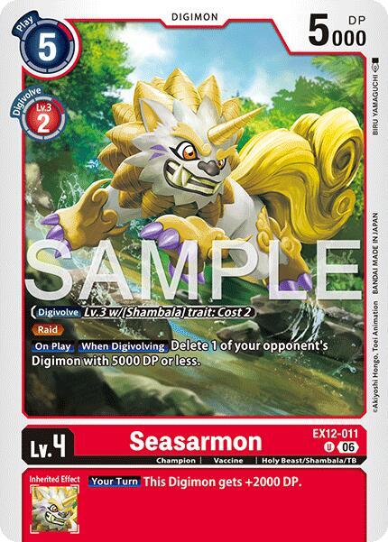 EX12-011 Seasarmon Single