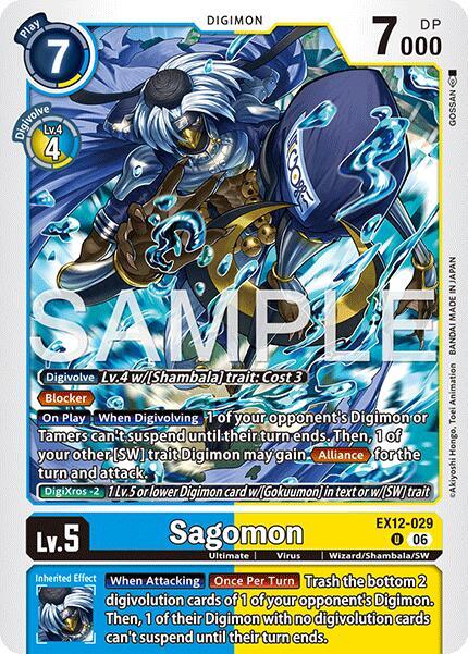 EX12-029 Sagomon Single
