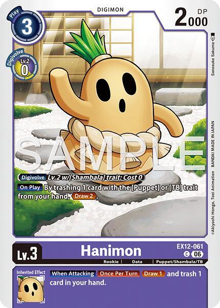 EX12-061 Hanimon Single