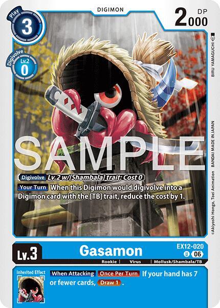 EX12-020 Gasamon Single