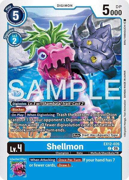 EX12-026 Shellmon Single