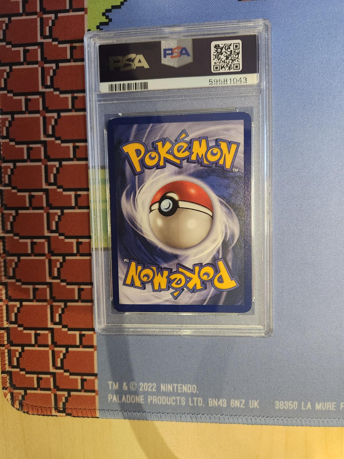 WARTORTLE 42/102 GAME POKEMON PSA 4