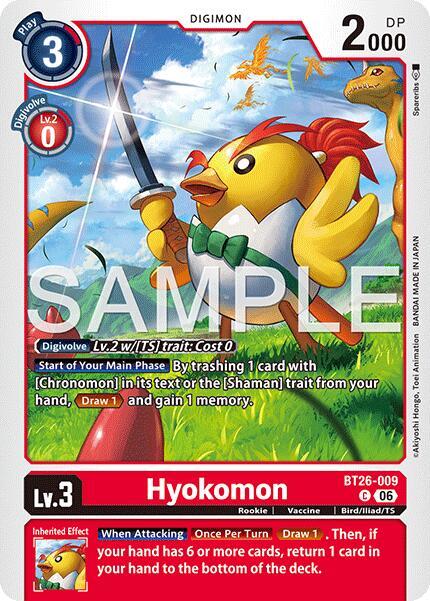 BT26-009 Hyokomon Single
