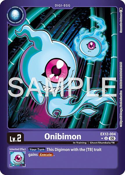 EX12-004 Onibimon Limited Foil Single