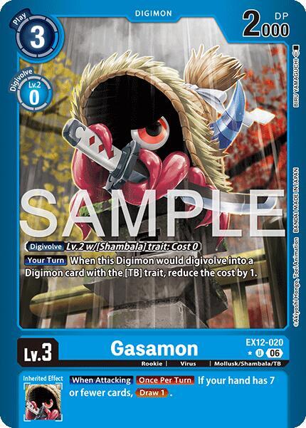 EX12-020 Gasamon Limited Foil Single