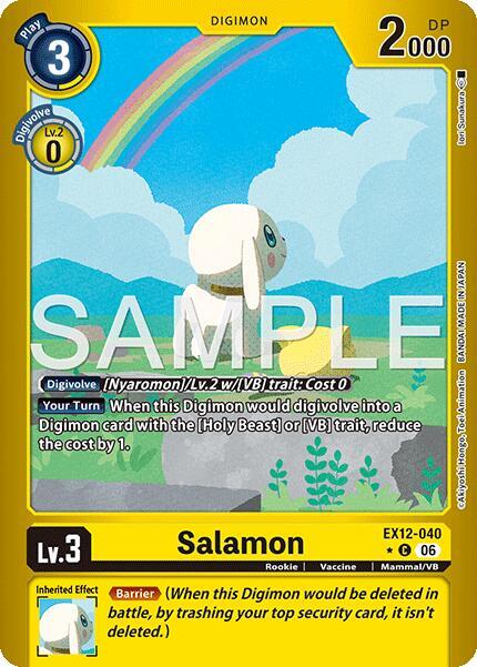 EX12-040 Salamon Limited Foil Single