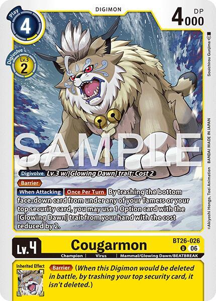 BT26-026 Cougarmon Single