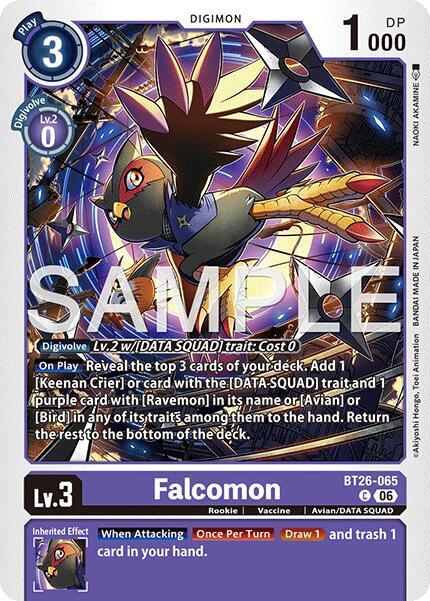 BT26-065 Falcomon Single