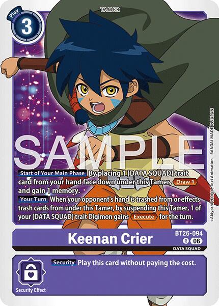 BT26-094 Keenan Crier Single