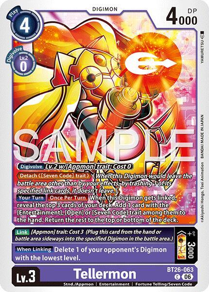 BT26-063 Tellermon Single