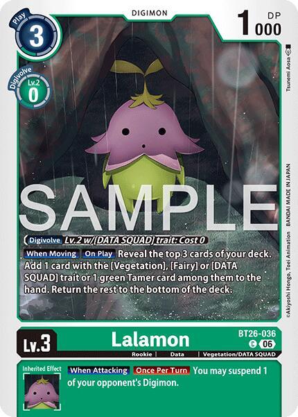 BT26-036 Lalamon Single