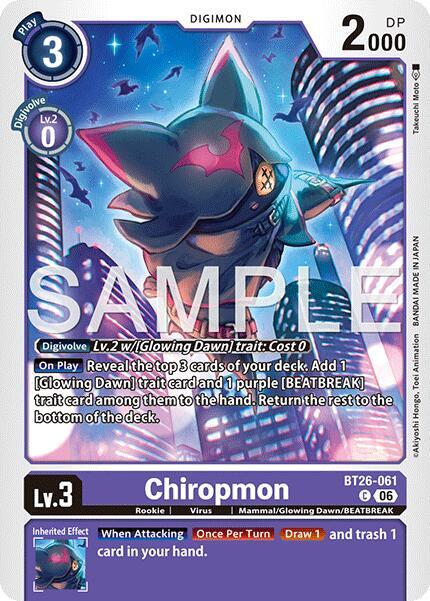 BT26-061 Chiropmon Single