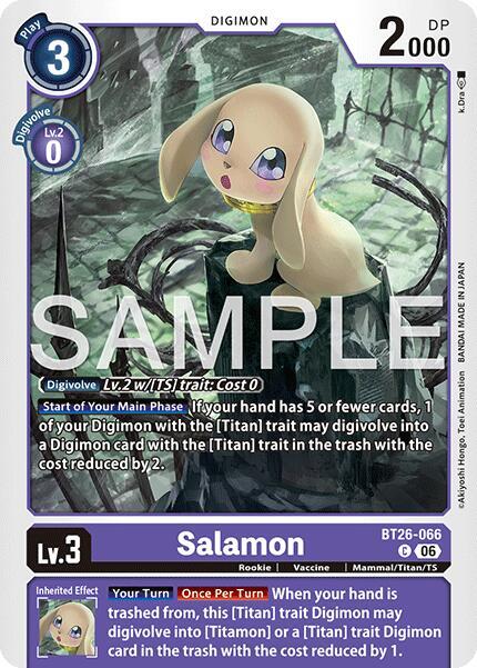 BT26-066 Salamon Single