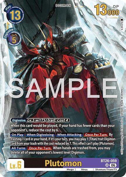 BT26-059 Plutomon Single