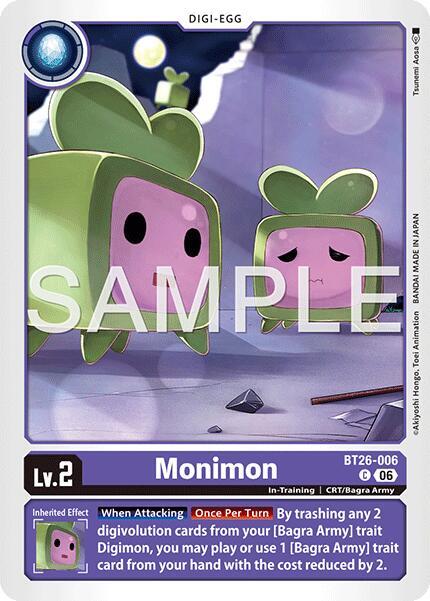 BT26-006 Monimon Single