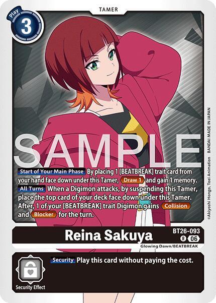 BT26-093 Reina Sakuya Single
