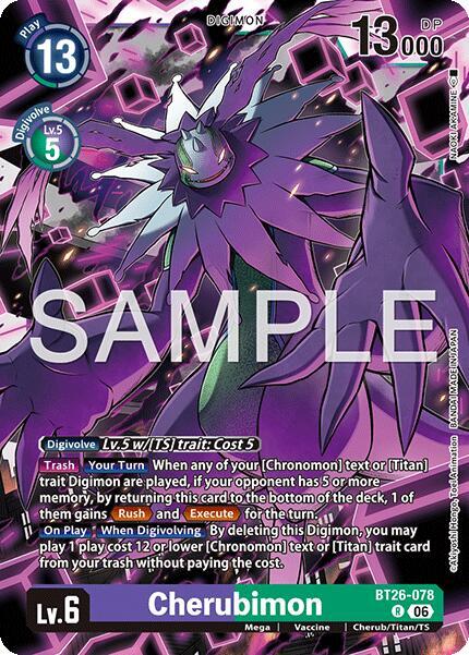 BT26-078 Cherubimon Single