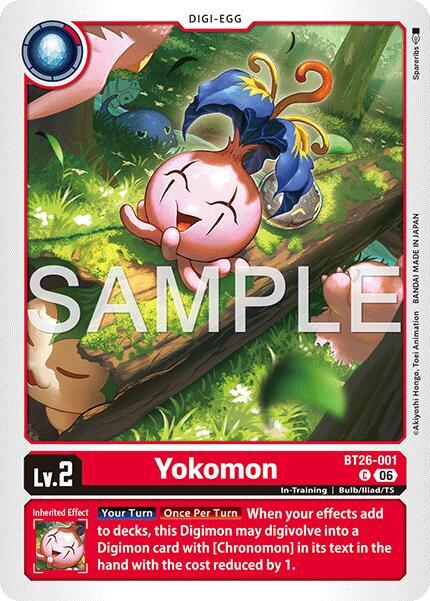 BT26-001 Yokomon Single