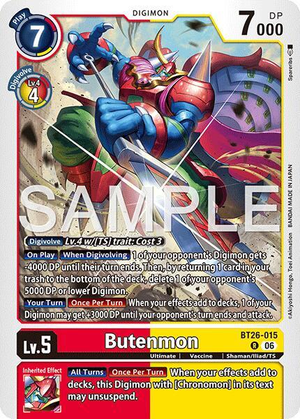 BT26-015 Butenmon Single