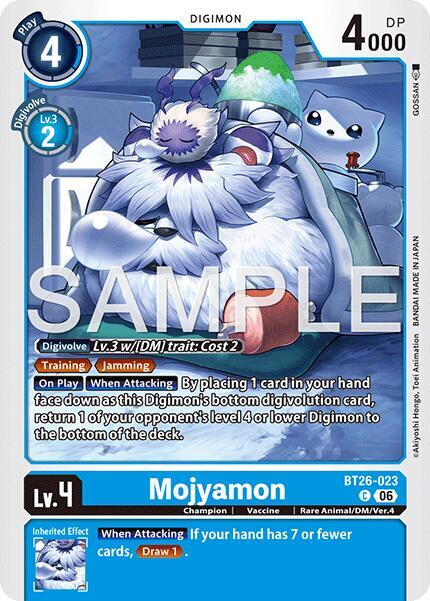 BT26-023 Mojyamon Single