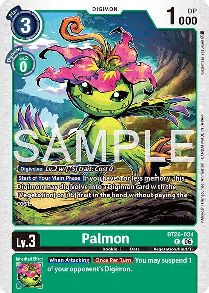 BT26-034 Palmon Single