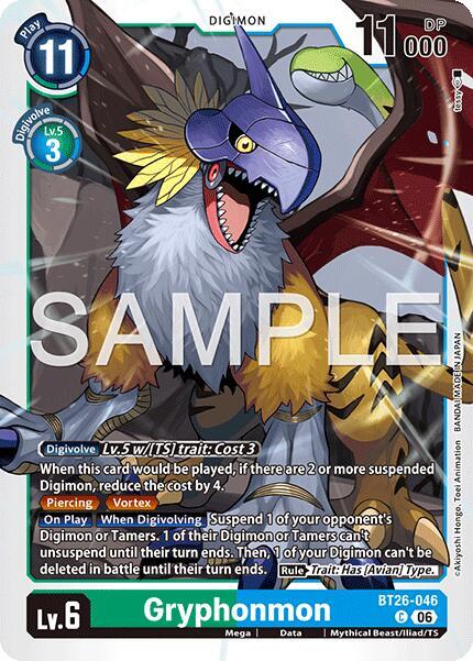 BT26-046 Gryphonmon Single