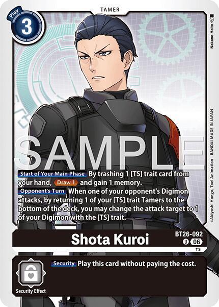 BT26-092 Shota Kuroi Single