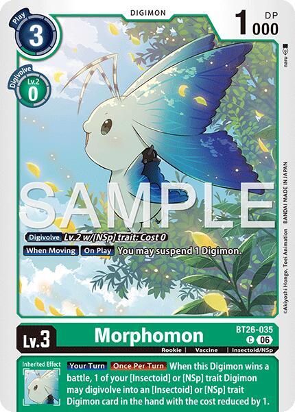 BT26-035 Morphomon Single