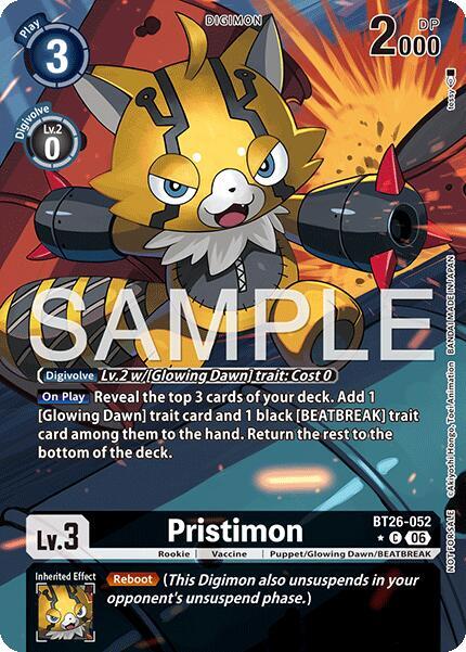 BT26-052 Pristimon Box Topper Alternate Art Single