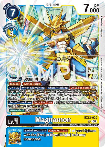 EX13-020 Magnamon Single