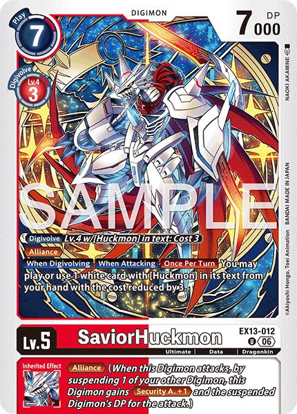 EX13-012 SaviorHuckmon Single