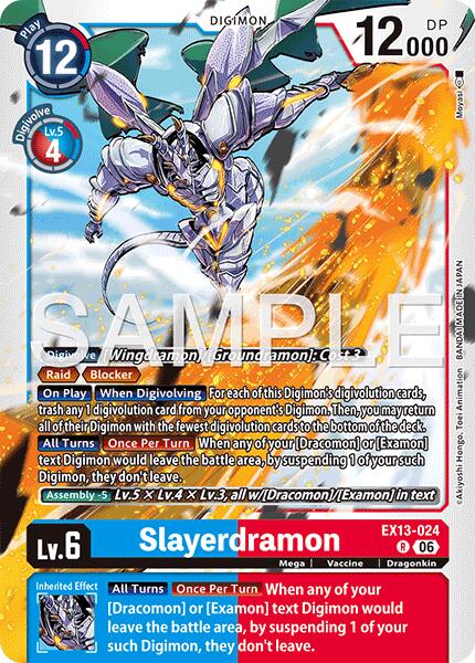 EX13-024 Slayerdramon Single