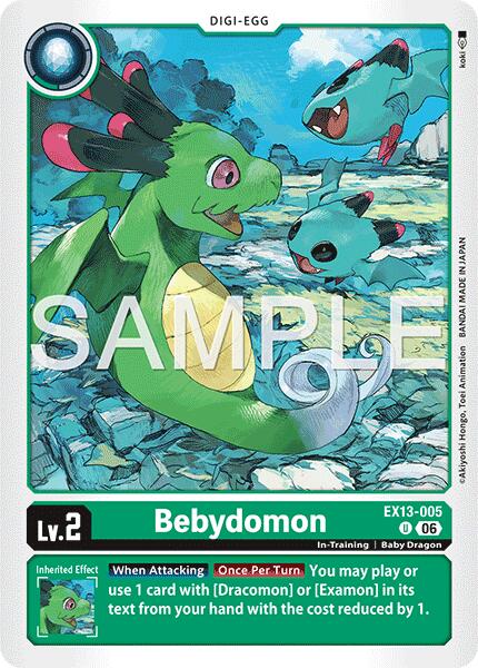EX13-005 Bebydomon Single