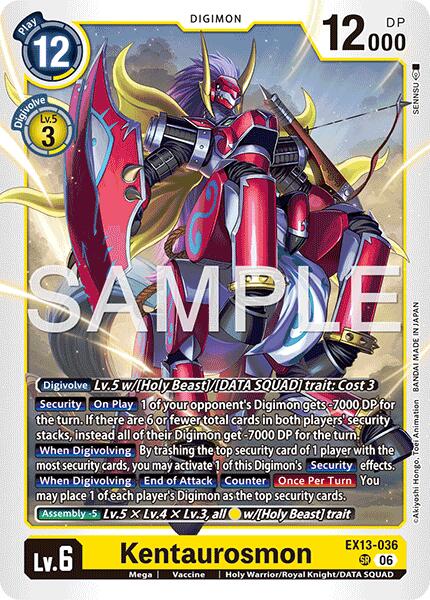 EX13-036 Kentaurosmon Single