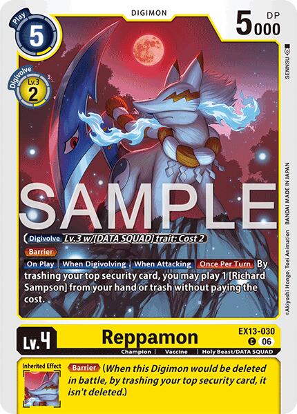 EX13-030 Reppamon Single