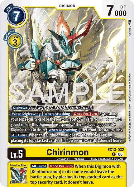 EX13-032 Chirinmon Single