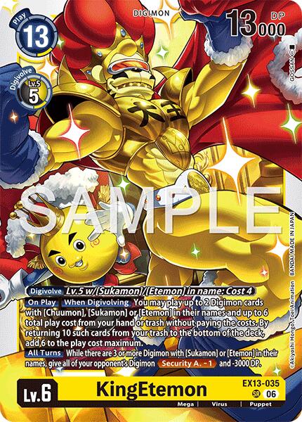 EX13-035 KingEtemon Single