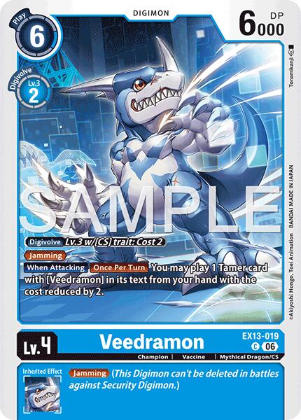 EX13-019 Veedramon Single