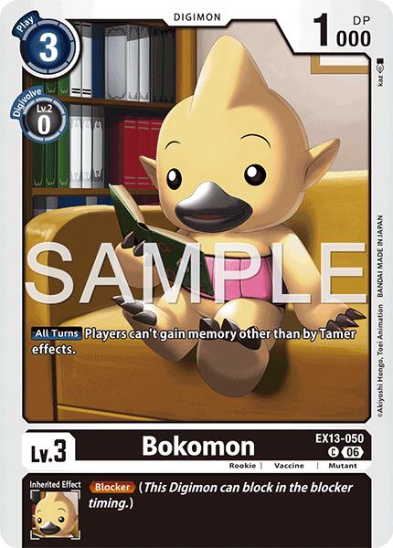 EX13-050 Bokomon Single