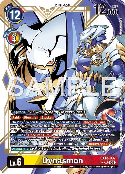 EX13-037 Dynasmon Alternate Art Single