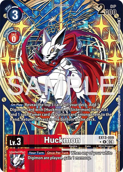 EX13-009 Huckmon Extended Art Single