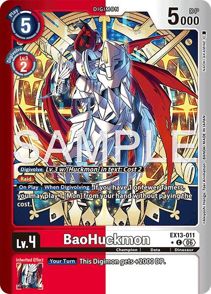 EX13-011 BaoHuckmon Limited Foil Single