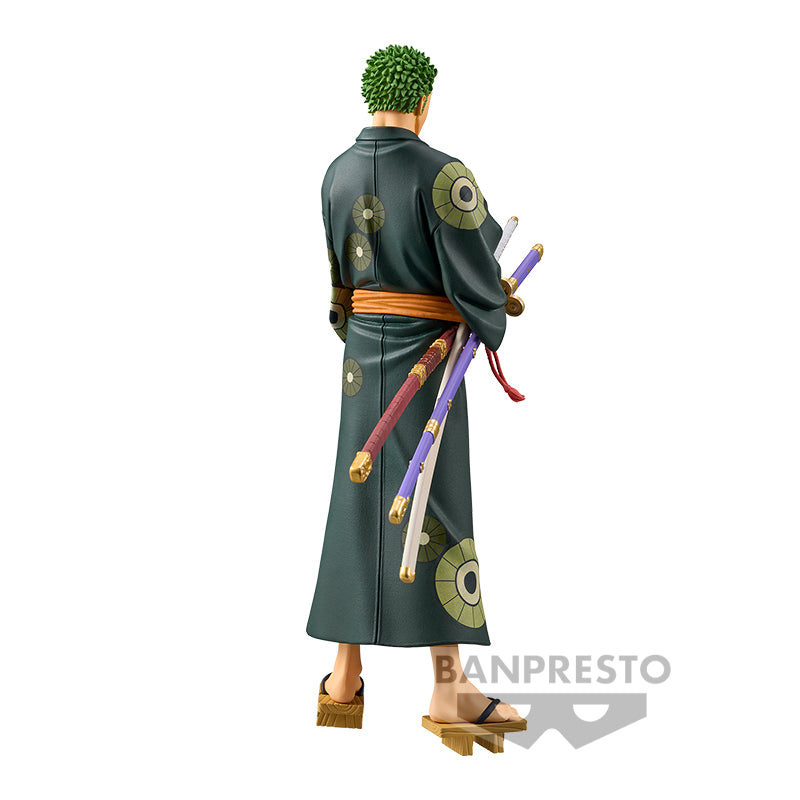 One Piece DXF - The Grandline Series - Wanokuni Roronoa Zoro Yukata Ver. Figure