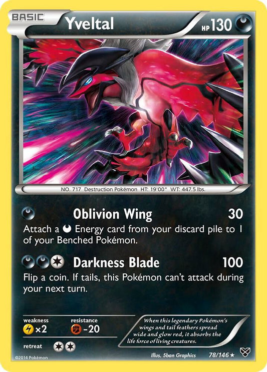Yveltal 78/146 Single